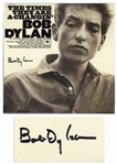 Bob Dylan Signed Album The Times They Are A-Changin -- With COAs From Jeff Rosen and Roger Epperson